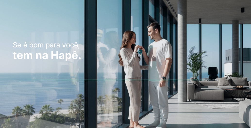 Banner Hapê - Imobiliária digital
